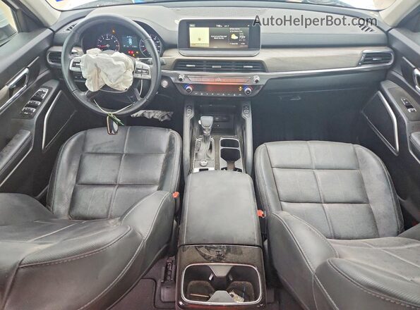 5XYP34HC2LG069637 2020 KIA TELLURIDE White წინა პანელის ხედი