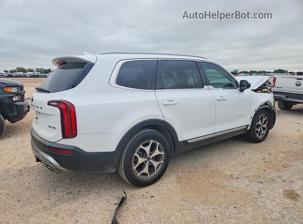 5XYP34HC2LG069637 2020 KIA TELLURIDE White უკანა მარჯვენა