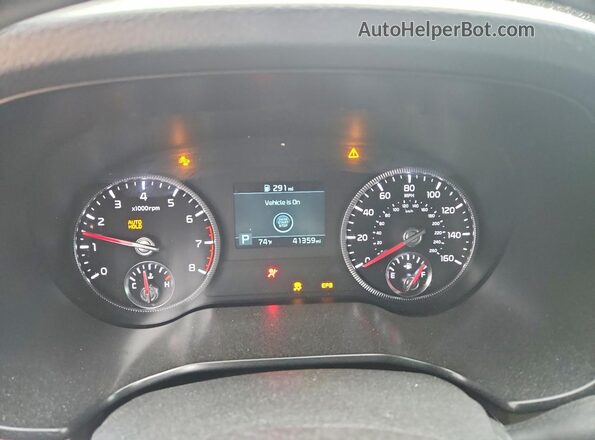 5XYP34HC2LG069637 2020 KIA TELLURIDE White ხელსაწყოთა პანელის ხედი