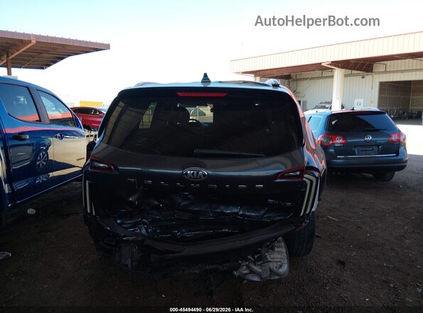 5XYP34HC2MG138683 2021 KIA TELLURIDE Gray Դիմացի տեսք