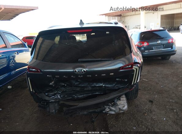 5XYP34HC2MG138683 2021 KIA TELLURIDE Gray 