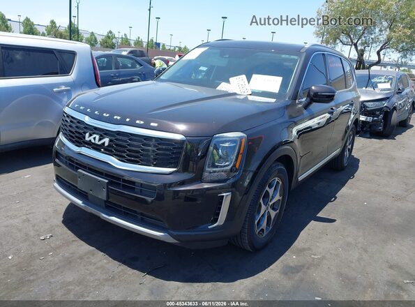5XYP34HC2NG246920 2022 KIA TELLURIDE Brown 