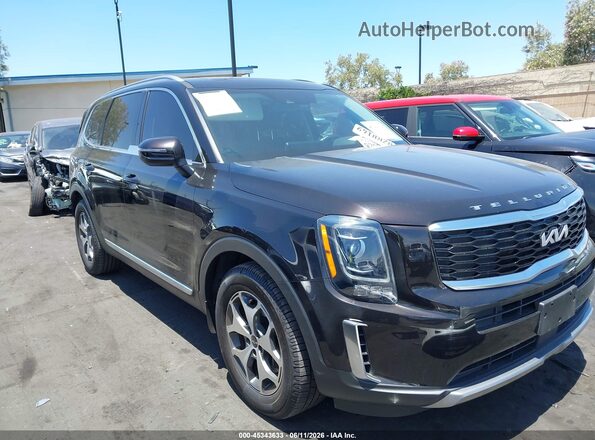 5XYP34HC2NG246920 2022 KIA TELLURIDE Brown 