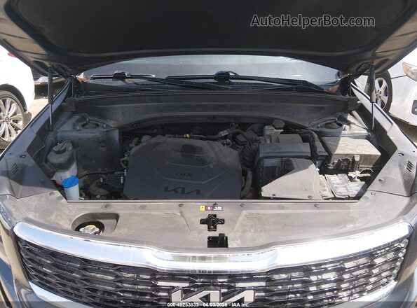 5XYP34HC2NG272420 2022 KIA TELLURIDE Gray Widok z tyłu