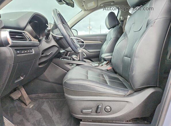 5XYP34HC2NG299553 2022 KIA TELLURIDE Blue Vista interior delantera