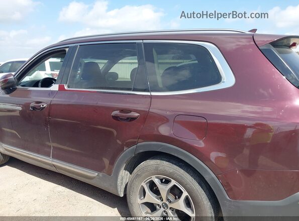 5XYP34HC4LG001324 2020 KIA TELLURIDE Фиолетовый 