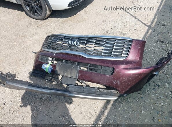 5XYP34HC4LG001324 2020 KIA TELLURIDE Фиолетовый Вид щитка приборов