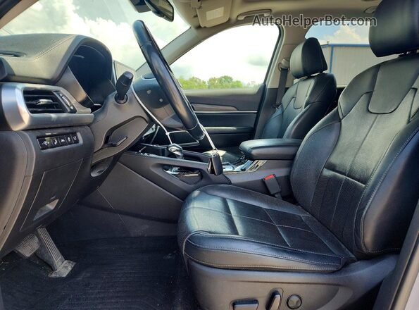 5XYP34HC4LG001582 2020 KIA TELLURIDE Blue Вид салону спереду