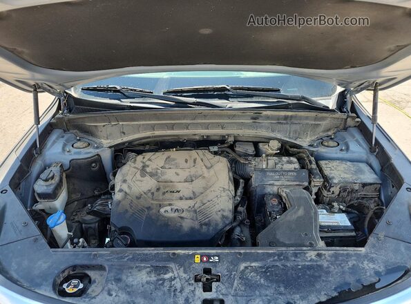 5XYP34HC4LG001582 2020 KIA TELLURIDE Blue Вид підкапотного простору