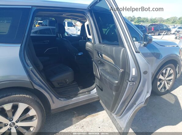 5XYP34HC4MG173659 2021 KIA TELLURIDE Серый Вид наклейки с VIN-кодом