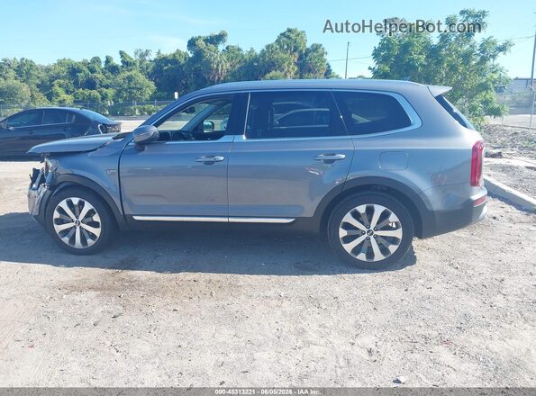 5XYP34HC4MG173659 2021 KIA TELLURIDE Серый Панорамный вид салона 360°