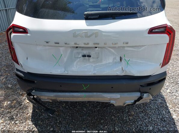 5XYP34HC4NG320189 2022 KIA TELLURIDE White Vista frontal