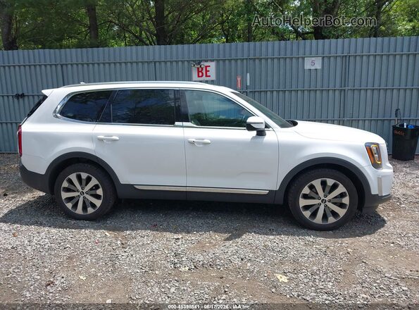 5XYP34HC4NG320189 2022 KIA TELLURIDE White Vista interior trasera