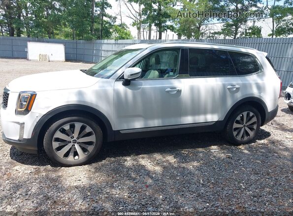 5XYP34HC4NG320189 2022 KIA TELLURIDE White Vista interior de 360 grados