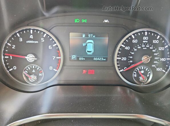5XYP34HC5NG239654 2022 KIA TELLURIDE Gray Widok zestawu wskaźników