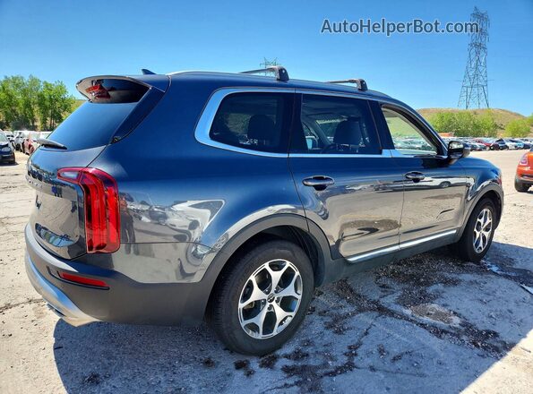 5XYP34HC5NG239654 2022 KIA TELLURIDE Gray Tył prawy