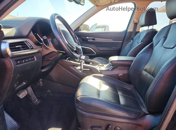 5XYP34HC6NG215752 2022 KIA TELLURIDE Black Սալոնի դիմացի տեսք