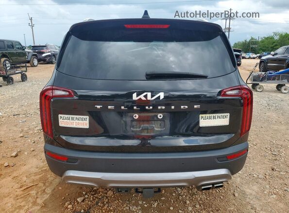 5XYP34HC6NG289771 2022 KIA TELLURIDE Черный Вид сзади