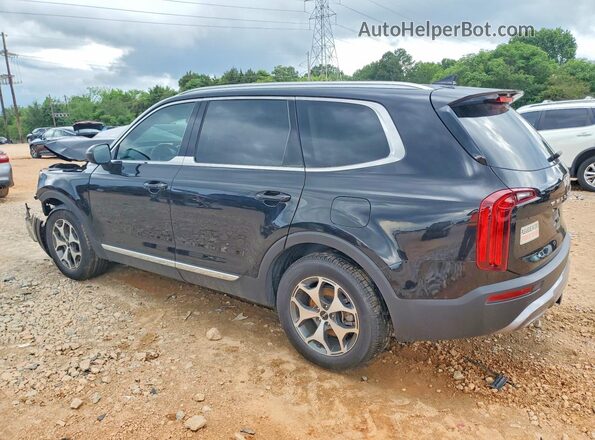 5XYP34HC6NG289771 2022 KIA TELLURIDE Черный Задняя левая четверть