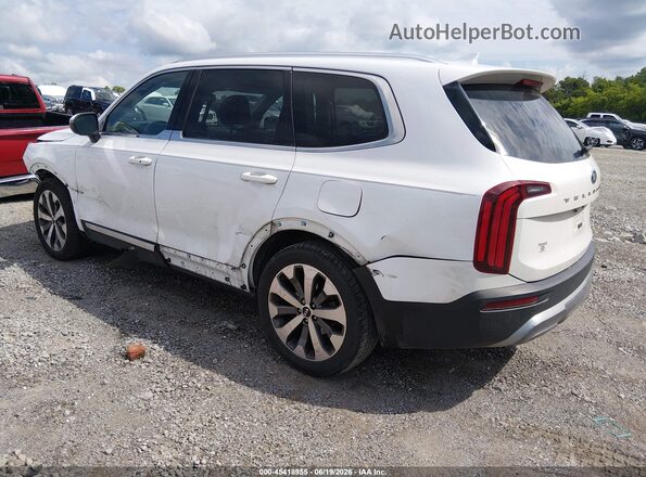 5XYP34HC7LG086367 2020 KIA TELLURIDE White Задня ліва чверть