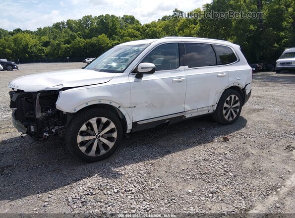 5XYP34HC7LG086367 2020 KIA TELLURIDE White Передня ліва чверть