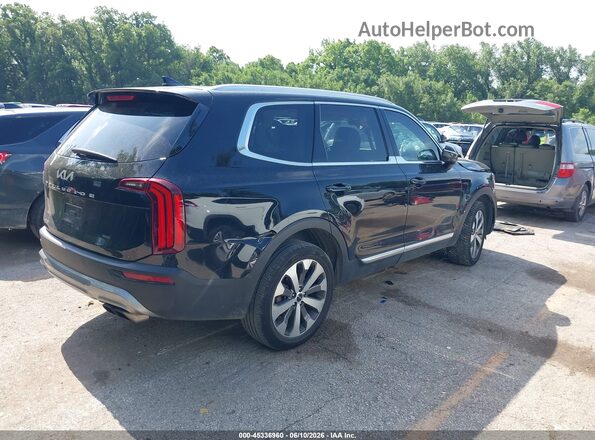 5XYP34HC7NG198069 2022 KIA TELLURIDE Black Trasero derecho