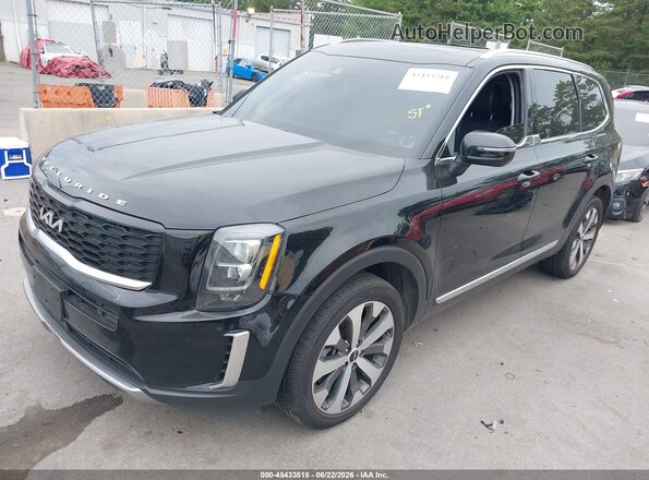 5XYP34HC7NG251823 2022 KIA TELLURIDE Black Передня ліва чверть