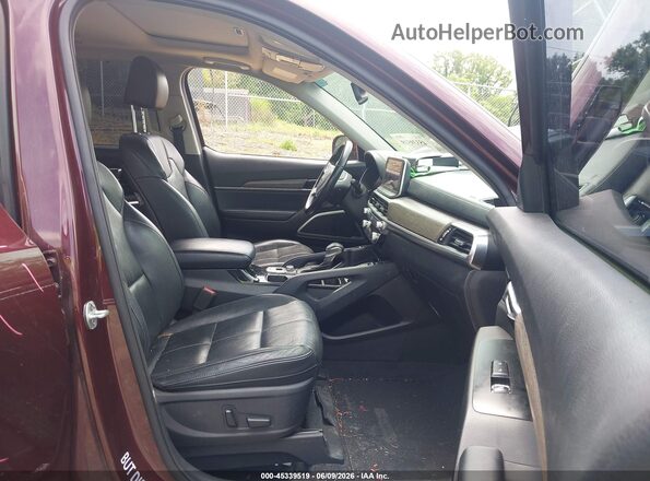5XYP34HC8LG067519 2020 KIA TELLURIDE Red Vista interior delantera