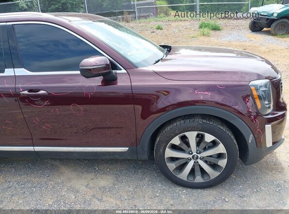 5XYP34HC8LG067519 2020 KIA TELLURIDE Red 