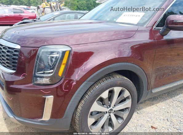 5XYP34HC8LG067519 2020 KIA TELLURIDE Red 