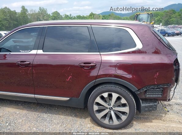 5XYP34HC8LG067519 2020 KIA TELLURIDE Red 