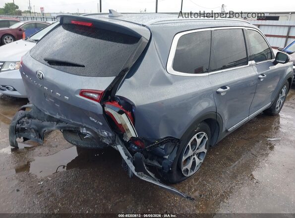 5XYP34HC8LG076821 2020 KIA TELLURIDE Gray Задня права чверть