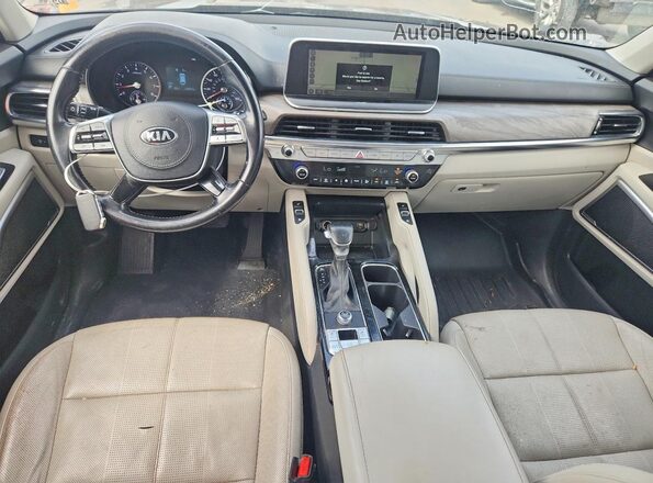 5XYP34HC8MG138896 2021 KIA TELLURIDE Brown 