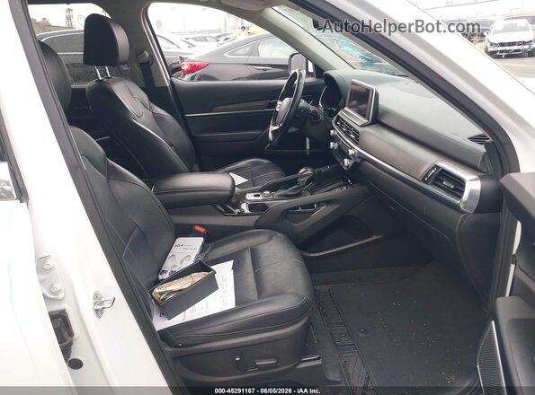 5XYP34HC8NG311446 2022 KIA TELLURIDE White Vista interior delantera