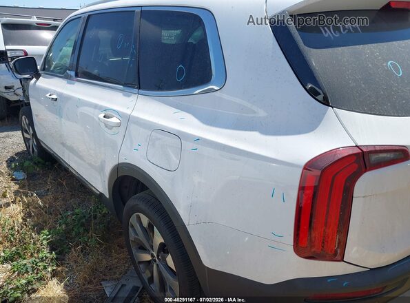 5XYP34HC8NG311446 2022 KIA TELLURIDE White Trasero izquierdo