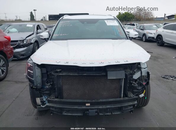 5XYP34HC8NG311446 2022 KIA TELLURIDE White Vista interior trasera