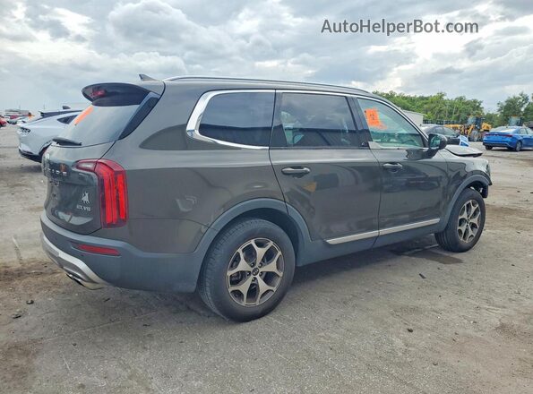 5XYP34HC9LG011833 2020 KIA TELLURIDE Green Rear right