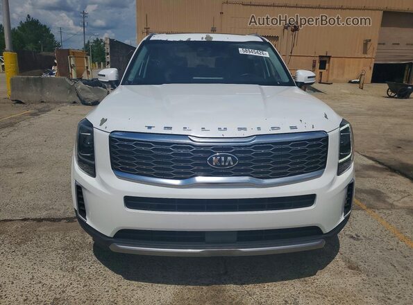 5XYP34HC9LG015851 2020 KIA TELLURIDE White Vista frontal