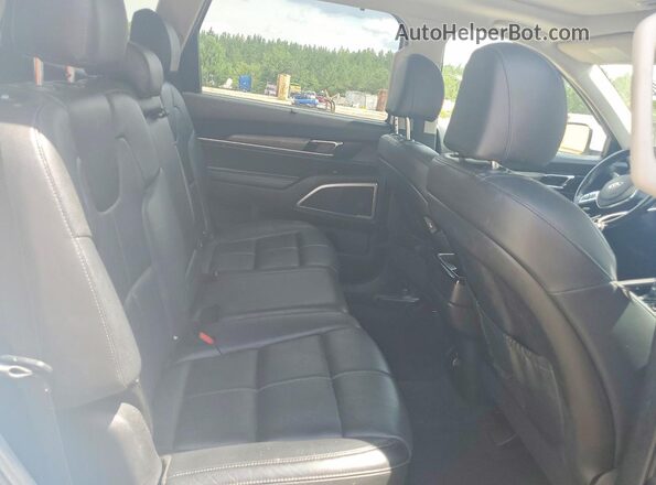 5XYP34HC9LG015851 2020 KIA TELLURIDE White Vista interior trasera