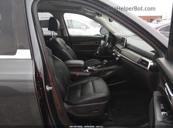 5XYP34HC9NG264475 2022 KIA TELLURIDE Gray Vista interior delantera