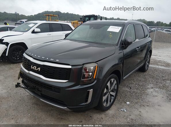 5XYP34HC9NG264475 2022 KIA TELLURIDE Gray 