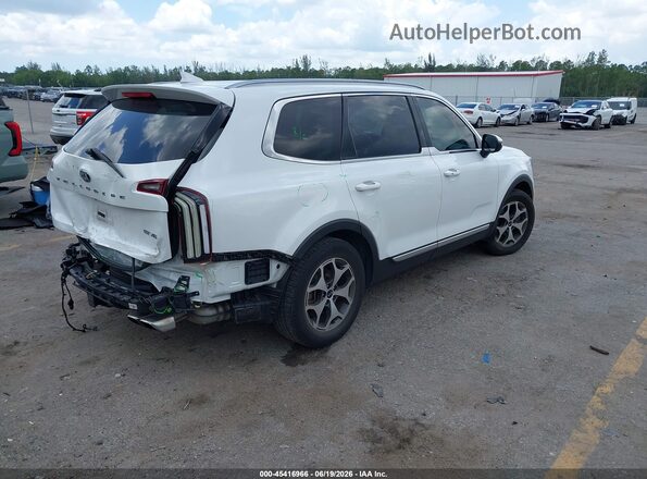 5XYP34HCXLG024557 2020 KIA TELLURIDE White Задня права чверть