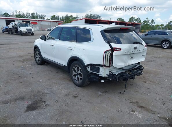 5XYP34HCXLG024557 2020 KIA TELLURIDE White Задня ліва чверть