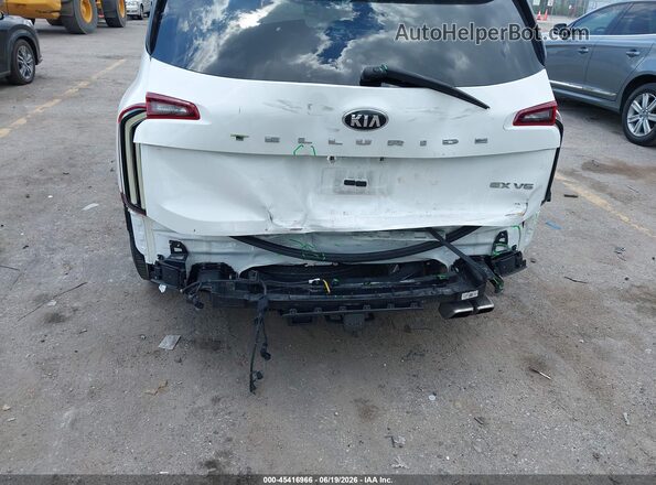 5XYP34HCXLG024557 2020 KIA TELLURIDE White Вид спереду