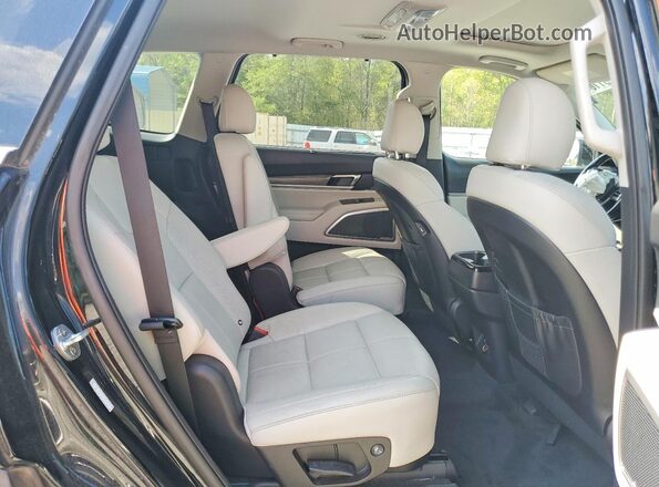 5XYP34HCXLG092809 2020 KIA TELLURIDE Black უკანა სალონის ხედი