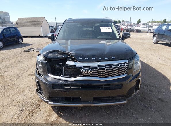 5XYP34HCXMG159085 2021 KIA TELLURIDE Black Vista del cuadro de instrumentos