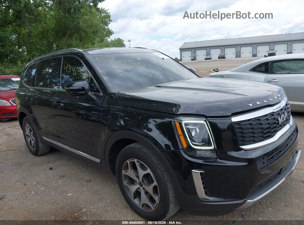 5XYP34HCXNG259088 2022 KIA TELLURIDE Black Vista frontal