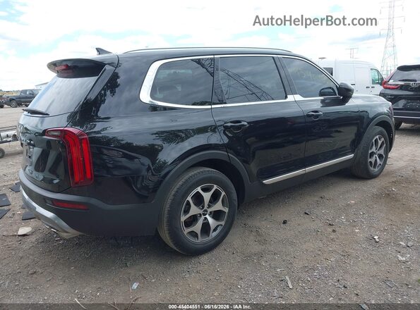 5XYP34HCXNG259088 2022 KIA TELLURIDE Black Trasero derecho