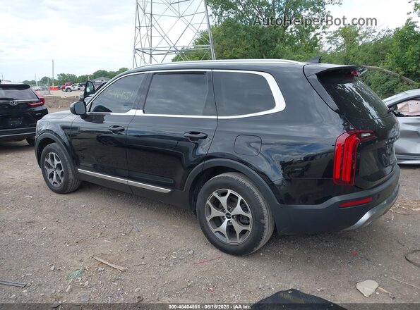 5XYP34HCXNG259088 2022 KIA TELLURIDE Black Trasero izquierdo