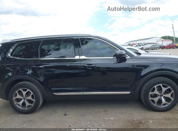 5XYP34HCXNG259088 2022 KIA TELLURIDE Black Vista del cuadro de instrumentos